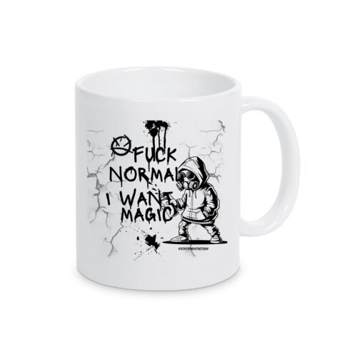Kaffebecher groß mit Grafik