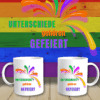 Produkt Bild Pride Tassen "Unterschiede gehören gefeiert!"